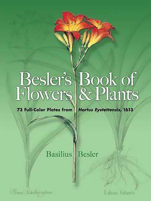 cover image of Besler's Book of Flowers and Plants
